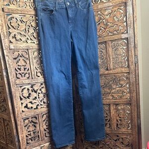 NYDJ Straight-Leg Jeans in Deep Indigo